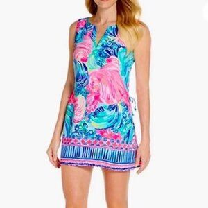 NWT Lilly Pulitzer Donna Romper - Beach Please Engineered || SZ 10